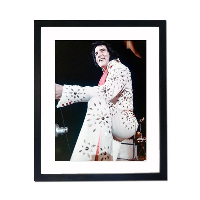 Elvis Presley Las Vegas Framed Photographic Print East Urban Home on Productcaster.