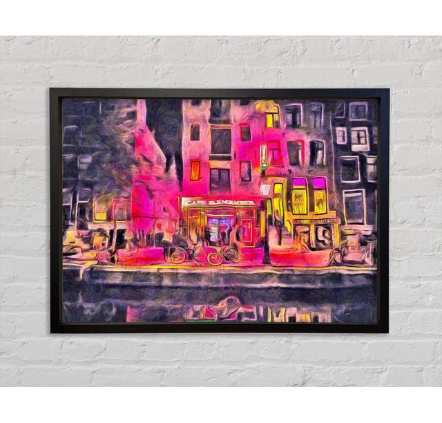 Remember Cafe Framed Print Bright Star Size: 59.7cm H x 84.1cm W on Productcaster.