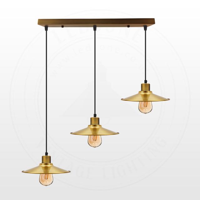 Gauna 3 - Light Kitchen Island Cone Pendant Breakwater Bay Bulb Included: Yes on Productcaster.