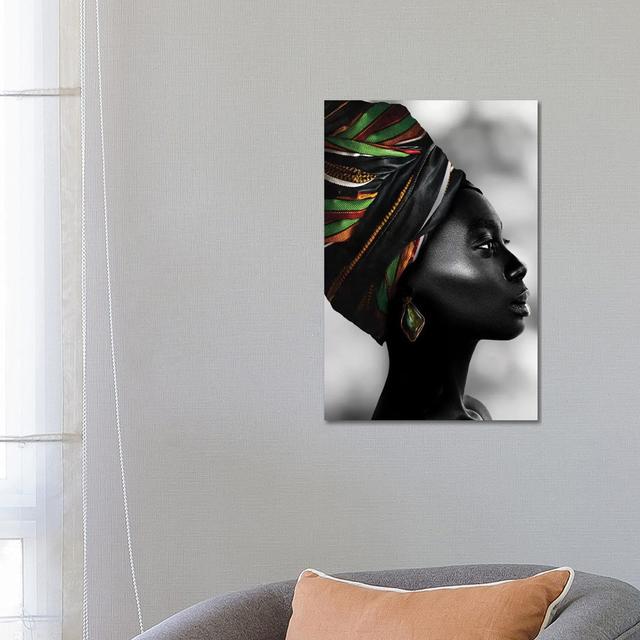 African Luxury by Danilo De Alexandria - Wrapped Canvas Gallery-Wrapped Canvas Giclée Latitude Vive Size: 66.04cm H x 45.72cm W x 1.91cm D on Productcaster.