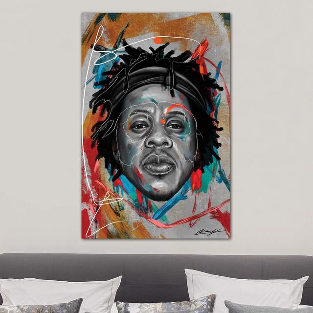 Been Super Jay by Chuck Styles - Wrapped Canvas Painting Latitude Run Size: 101.6cm H x 66.04cm W x 1.91cm D on Productcaster.