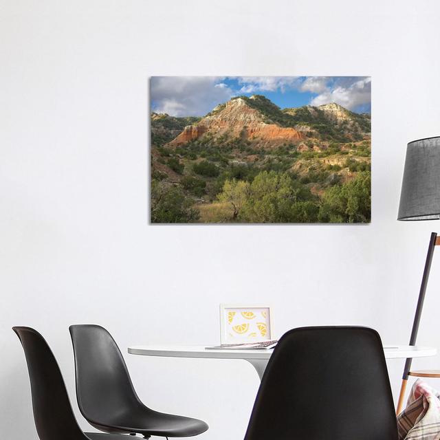 Sandstone Mountains, Palo Duro Canyon State Park, Texas by Tim Fitzharris - Wrapped Canvas Photograph Alpen Home Size: 66.04cm H x 101.6cm W x 3.81cm on Productcaster.