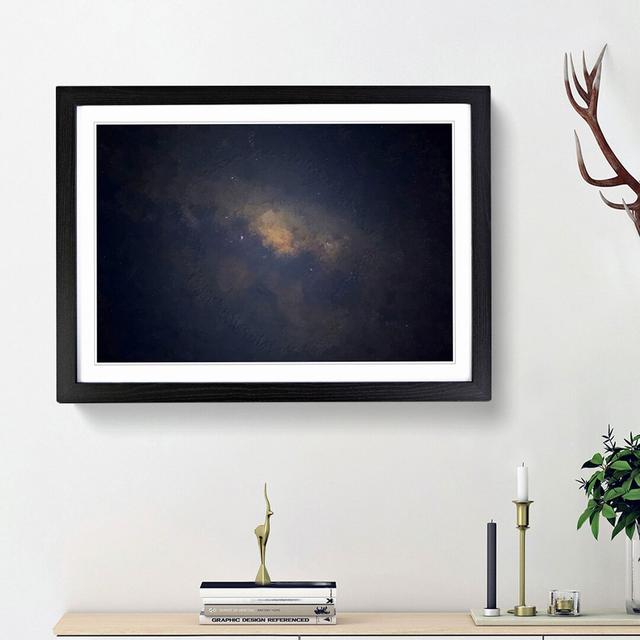 Universe in Abstract Vol.55 in Abstract - Picture Frame Graphic Art Print East Urban Home Frame Option: Black Framed, Size: 48cm H x 65cm W x 2cm D on Productcaster.