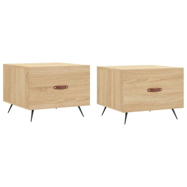 Couchtisch Bertrando (Set of 2) ScanMod Design Farbe: Sonoma-Eiche on Productcaster.