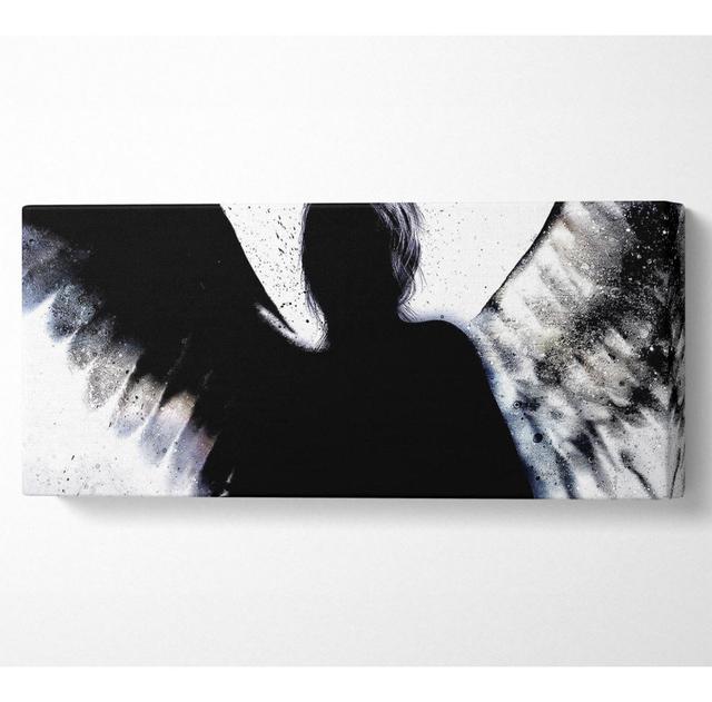 Angel Shadow - Kunstdrucke auf Leinwand Happy Larry Größe: 50,8 cm H x 121,9 cm B x 10 cm T on Productcaster.