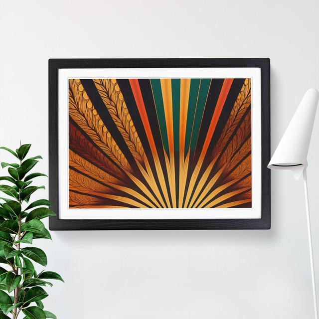 Art Deco Art Vol.4 - Single Picture Frame Print 17 Stories Size: 25cm H x 34cm W, Format: Black on Productcaster.