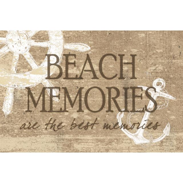 Beach Memories Happy Larry Size: 51cm H x 76cm W x 3.8cm D on Productcaster.