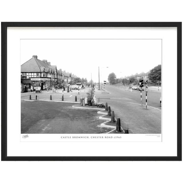 'Castle Bromwich, Chester Road C1965' - Picture Frame Photograph Print on Paper The Francis Frith Collection Size: 28cm H x 36cm W x 2.3cm D on Productcaster.