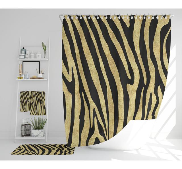 Niaira Polyester Shower Curtain Set (Set of 3) East Urban Home on Productcaster.