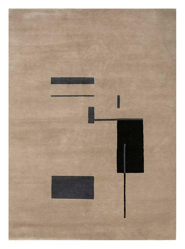 Myleisha Abstract Hand Crafted Hand Hooked Rectangular 270 X 360 M Tan Area Rug Ebern Designs on Productcaster.