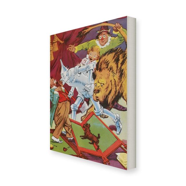 The Wizard of Oz by William Wallace Denslow Art Print on Canvas East Urban Home Size: 80 cm H x 60 cm W x 5 cm D on Productcaster.