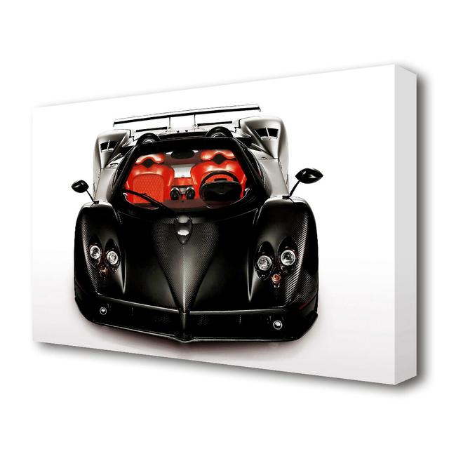 'Zonda Jet Black' Photographic Print on Canvas East Urban Home Size: 66 cm H x 101.6 cm W on Productcaster.