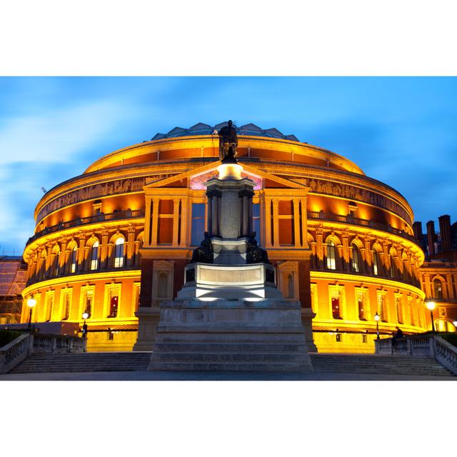 Royal Albert Hall - Kunstdrucke auf Segeltuch 17 Stories Größe: 50cm H x 75cm B x 1,8cm T on Productcaster.