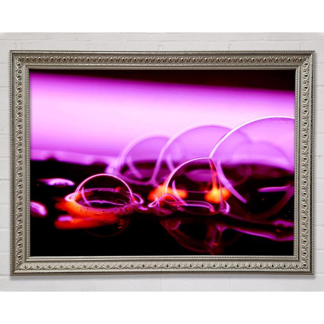 Fire Bubbles - Single Picture Frame Art Prints Bright Star Size: 29.7cm H x 42cm W x 3cm D on Productcaster.