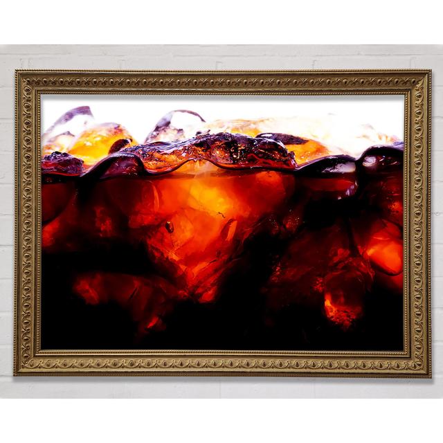 Cola Fizz Framed Print Bright Star Size: 21cm H x 29.7cm W x 3cm D on Productcaster.