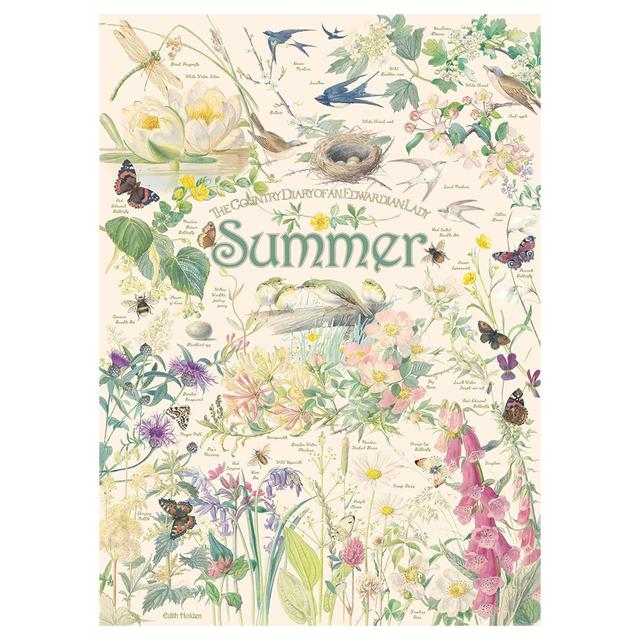 Country Diary Summer Jigsaw Puzzle 1000 Pieces Cheatwell Games on Productcaster.