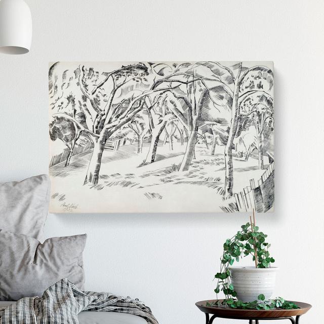 The Orchard by Paul Nash - Wrapped Canvas Print East Urban Home Size: 40cm H x 60cm W x 3cm D on Productcaster.