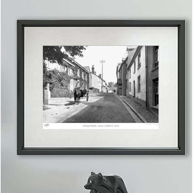 Chagford, Mill Street 1922 - Single Picture Frame Print The Francis Frith Collection Size: 60cm H x 80cm W x 2.3cm D on Productcaster.