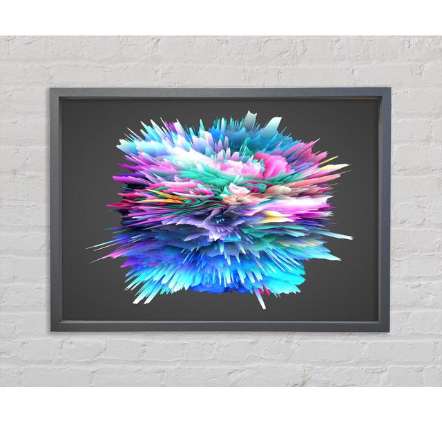 Shard Of Colour Framed Print Ivy Bronx Size: 59.7cm H x 84.1cm W x 3.3cm D on Productcaster.