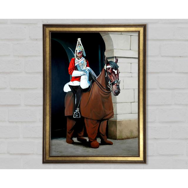 The Queens Guards Framed Print Rosalind Wheeler Size: 59.1cm H x 84.1cm W on Productcaster.