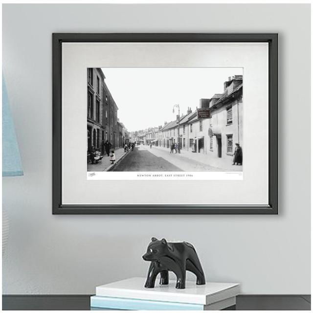 'Newton Abbot, East Street 1906' by Francis Frith - Picture Frame Photograph Print on Paper The Francis Frith Collection Size: 40cm H x 50cm W x 2.3cm on Productcaster.