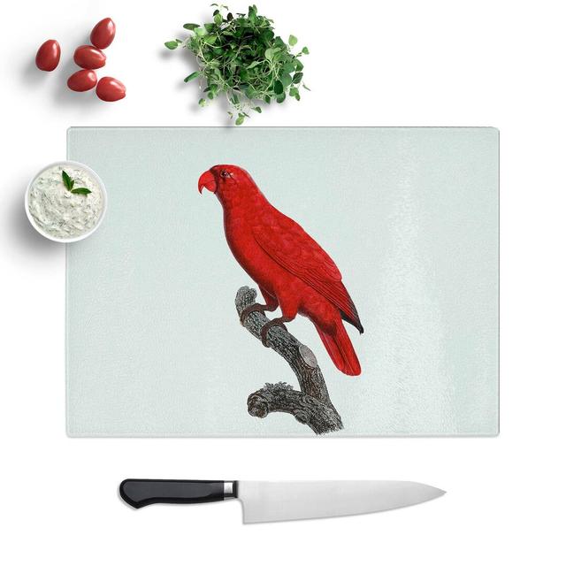 Tempered Glass Lory Chopping Board East Urban Home Size: 28.5 cm W x 20 cm L on Productcaster.