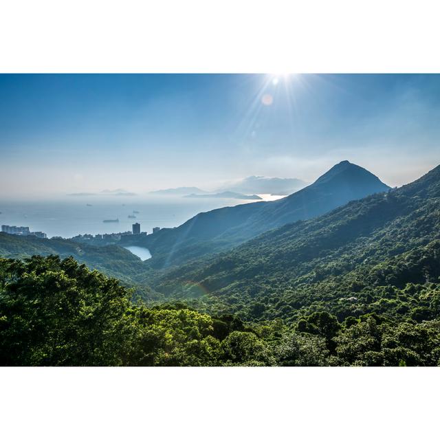 The View South of Hong Kong Island by Bridgendboy - Wrapped Canvas Photograph Alpen Home Size: 81cm H x 122cm W on Productcaster.