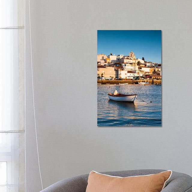 Sunset at the Village by Matteo Colombo - Wrapped Canvas Art Prints Breakwater Bay Size: 66.04cm H x 45.72cm W x 3.81cm D on Productcaster.