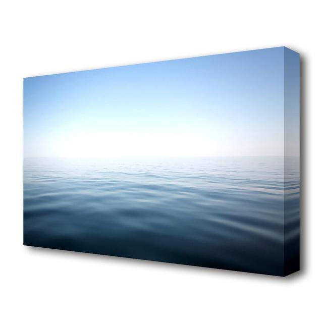 Horizon Ocean - Photograph Print on Canvas East Urban Home Size: 35.6 cm H x 50.8 cm W on Productcaster.