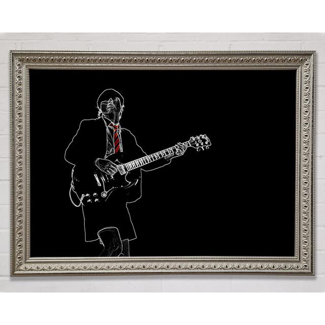 Acdc Framed Print Bright Star Size: 42cm H x 59.7cm W on Productcaster.