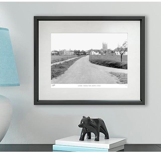 'Lydd, from the Rype C1955' by Francis Frith - Picture Frame Photograph Print on Paper The Francis Frith Collection Size: 28cm H x 36cm W x 2.3cm D on Productcaster.