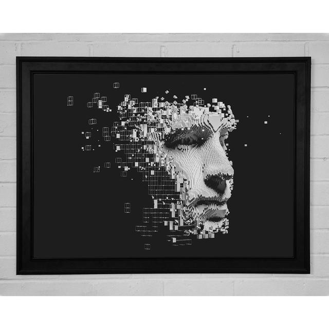 Break Away Face Framed Print Happy Larry Size: 42cm H x 59.7cm W x 1.5cm D on Productcaster.