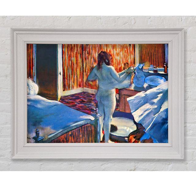 Women At The Toilet 3 - Single Picture Frame Art Prints Rosalind Wheeler Size: 42cm H x 59.7cm W x 8cm D on Productcaster.