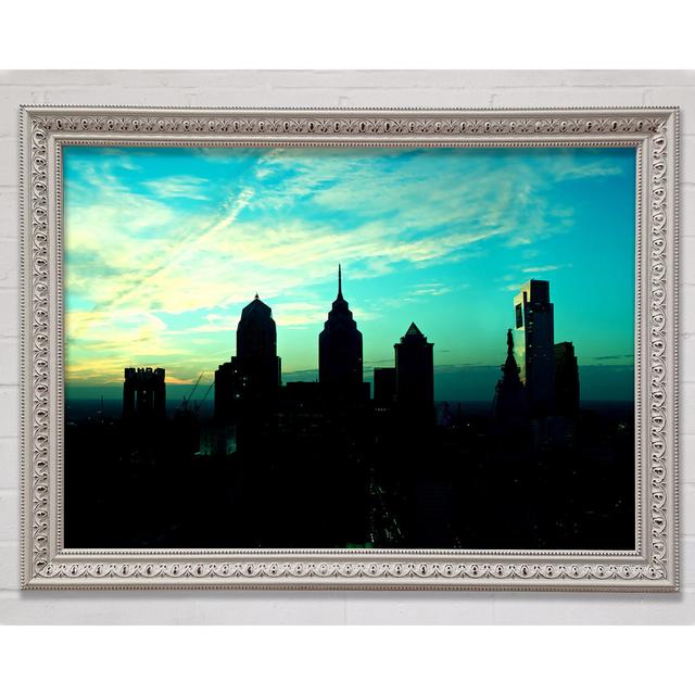 Philadelphia Usa - Single Picture Frame Art Prints Bright Star Size: 29.7cm H x 42cm W x 3cm D on Productcaster.