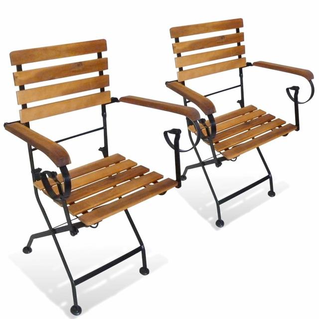 Cristiana Folding Garden Chair (Set of 2) Dakota Fields on Productcaster.