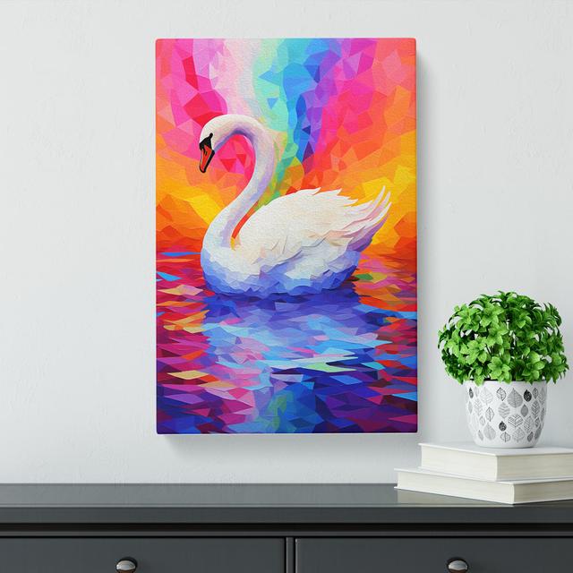 Swan Colour Field - Print Marlow Home Co. on Productcaster.