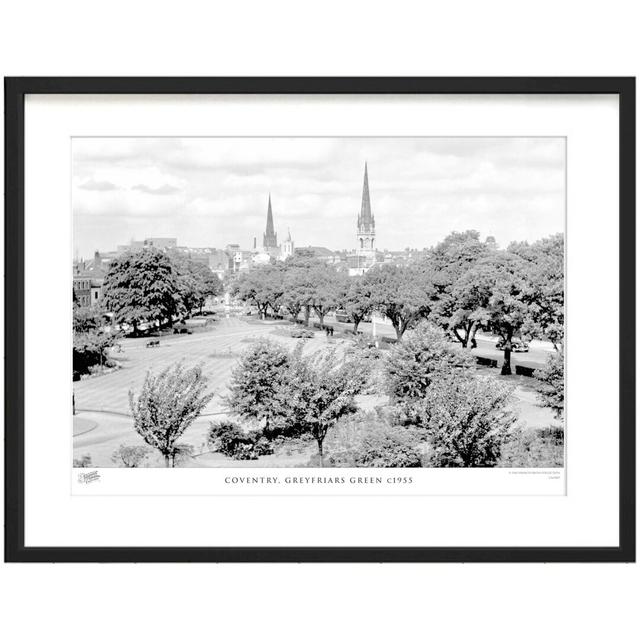 Coventry, Greyfriars Green C1955 - Single Picture Frame Print The Francis Frith Collection Size: 45cm H x 60cm W x 2.3cm D on Productcaster.