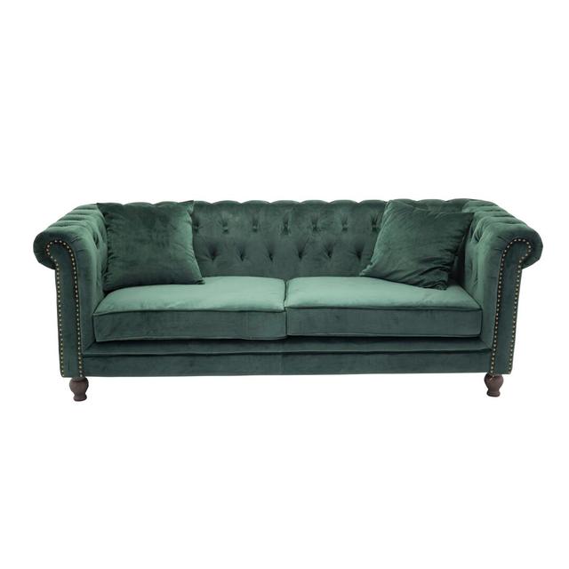 Sofa Fenella Marlow Home Co. Polsterfarbe: Grün on Productcaster.