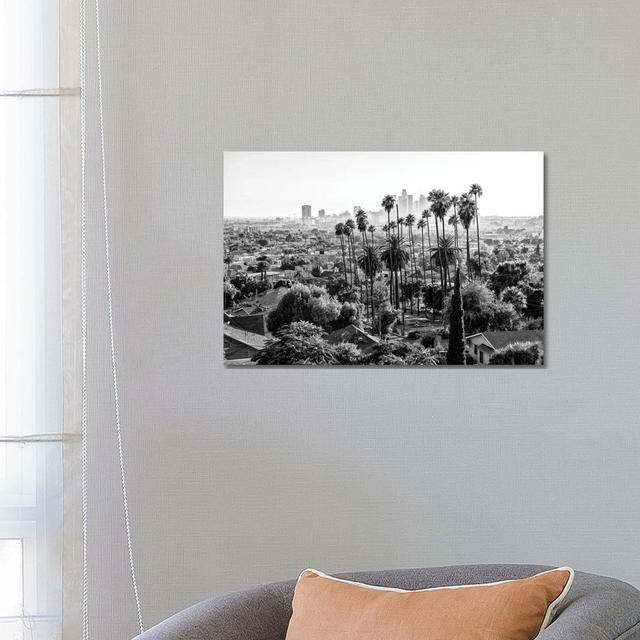 The Los Angeles Skyline by Philippe Hugonnard - Wrapped Canvas Photograph Bay Isle Home Size: 45.72cm H x 66.04cm W x 3.81cm D on Productcaster.