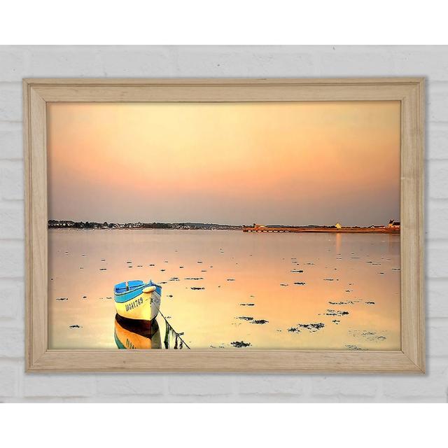 Forgotten Boat - Single Picture Frame Art Prints Longshore Tides Size: 84.1cm H x 118.9cm W x 1.5cm D on Productcaster.