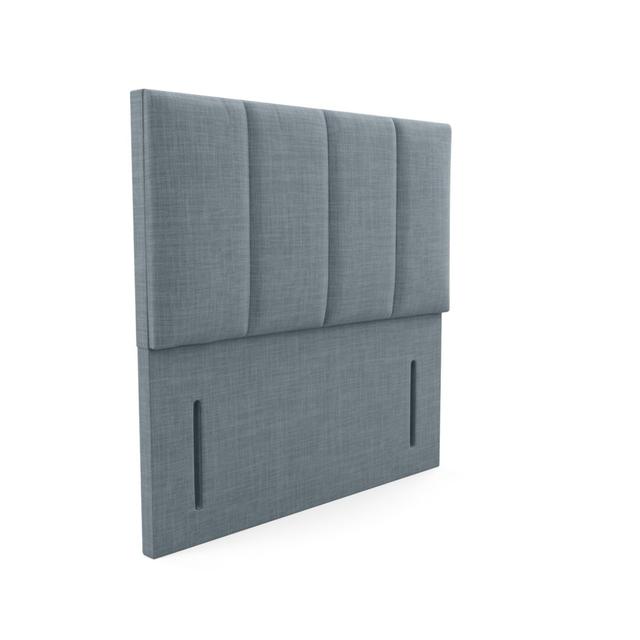 Upholstered Headboard Brayden Studio Upholstery: Wool - Sky, Size: Kingsize (5') on Productcaster.