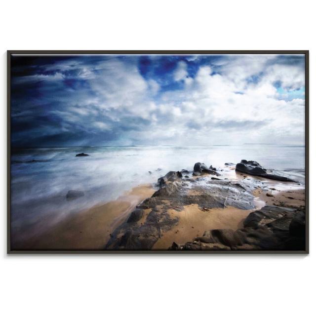 'Sea Rush' Photograph on Canvas East Urban Home Size: 102cm H x 152cm W, Format: Wrapped Canvas on Productcaster.