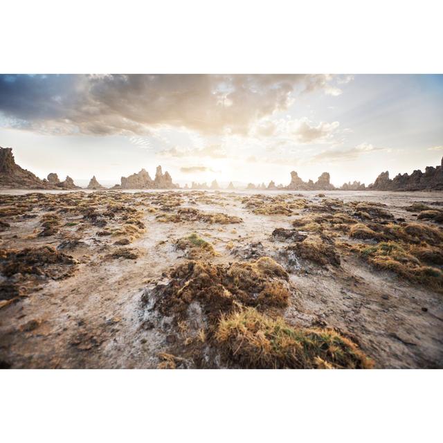 Lake Abbe, Sunrise. by Janiecbros - Wrapped Canvas Art Prints 17 Stories Size: 61cm H x 91cm W x 3.8cm D on Productcaster.