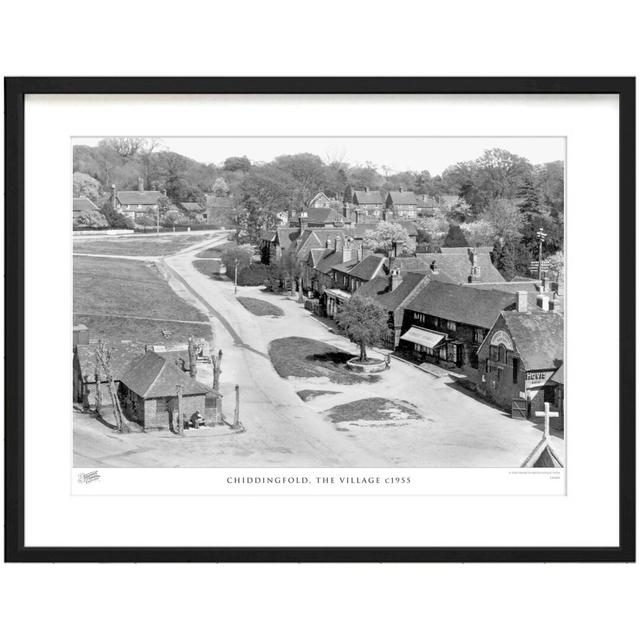 Chiddingfold, The Village C1955 by Francis Frith - Single Picture Frame Print The Francis Frith Collection Size: 60cm H x 80cm W x 2.3cm D on Productcaster.