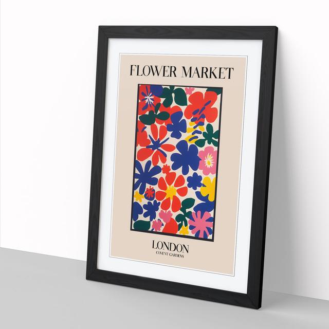 London Flower Market Exhibition 4 Happy Larry Size: 46cm H x 34cm W x 2cm D on Productcaster.