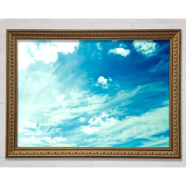 Blue Sky Framed Print Bright Star Size: 21cm H x 29.7cm W x 3cm D on Productcaster.