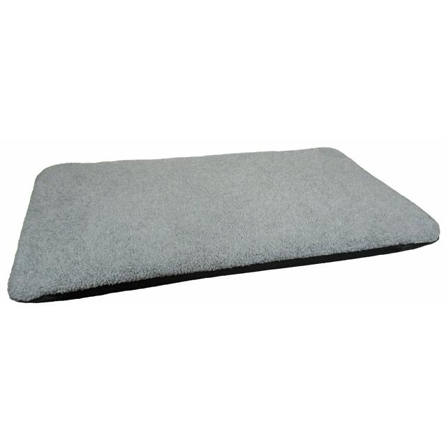 Demello Fleece Pet Bed Archie & Oscar Colour: Silver Grey, Size: Small (82cm W x 64cm D) on Productcaster.