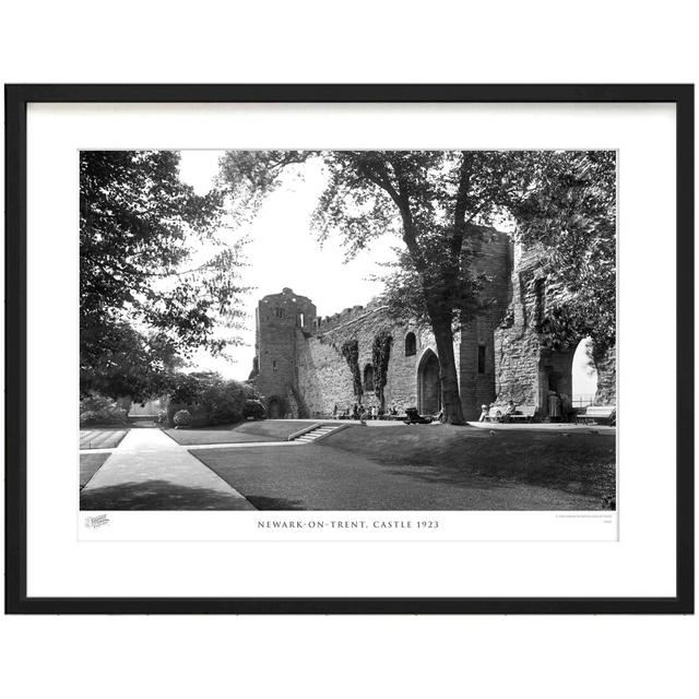 'Newark on Trent, Castle 1923' - Picture Frame Photograph Print on Paper The Francis Frith Collection Size: 28cm H x 36cm W x 2.3cm D on Productcaster.