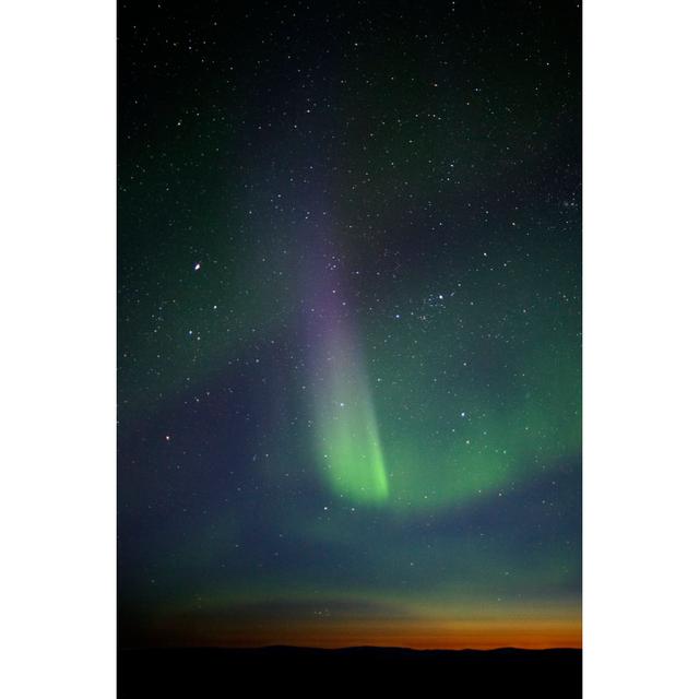 Dederang Aurora Over Twilight by Romko_chuk - Wrapped Canvas Print 17 Stories Size: 30cm H x 20cm W x 3.8cm D on Productcaster.