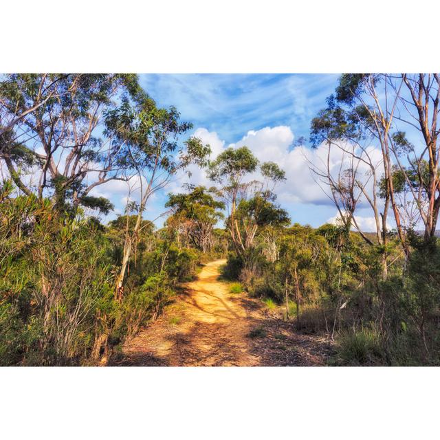 Gumtrees by Zetter - Wrapped Canvas Print Marlow Home Co. Size: 61cm H x 91cm W on Productcaster.